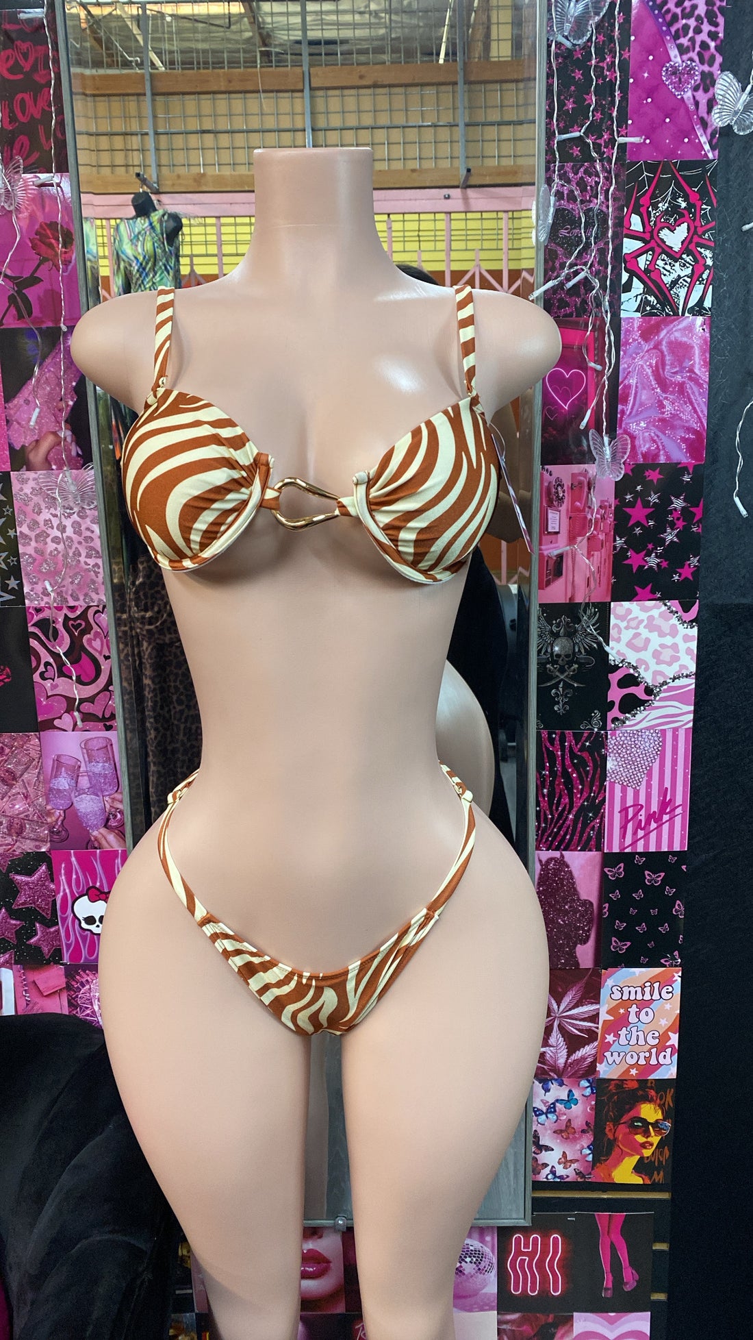 Brown Safari Swimsuit
