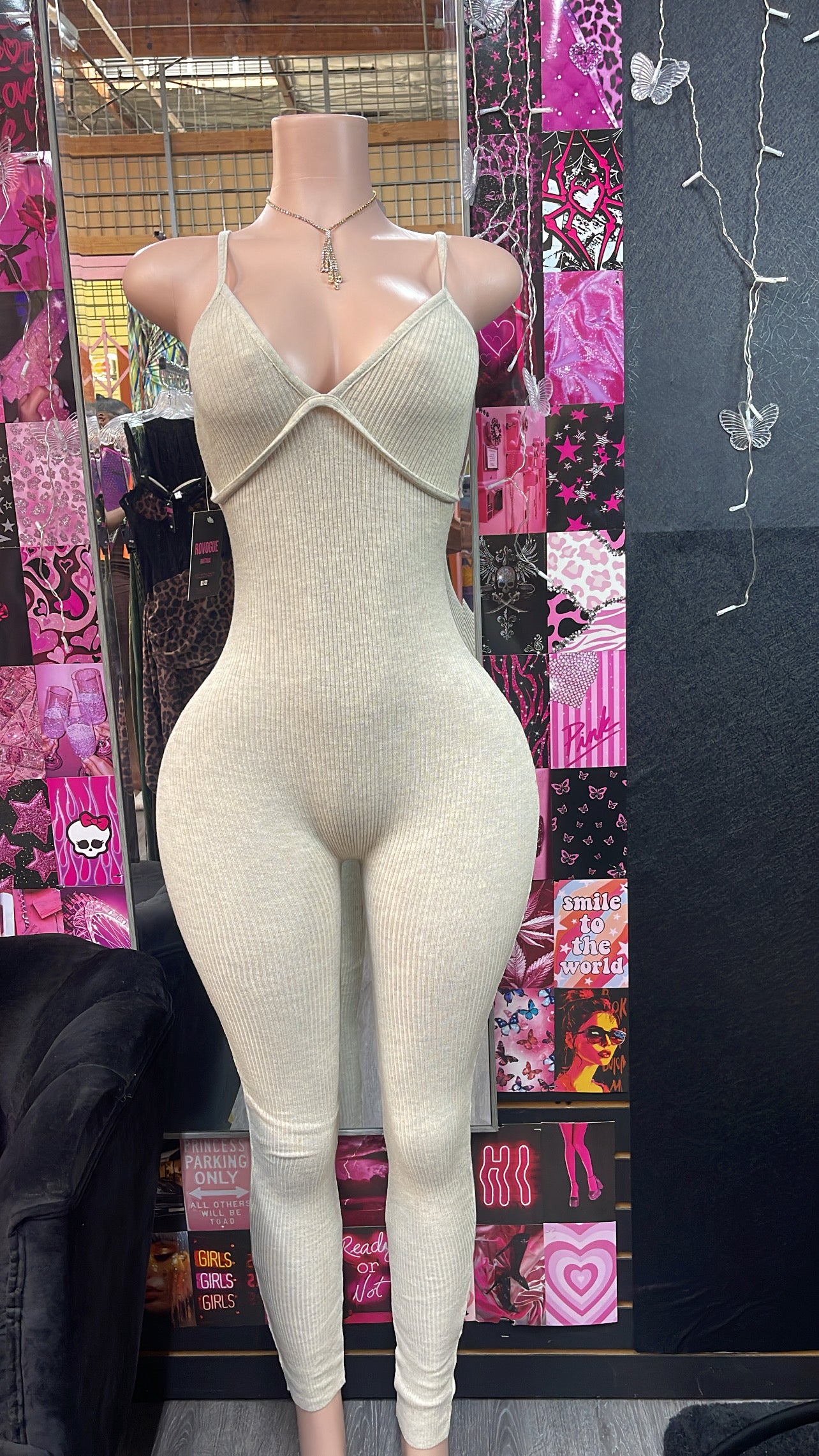 Oatmeal Jumpsuit