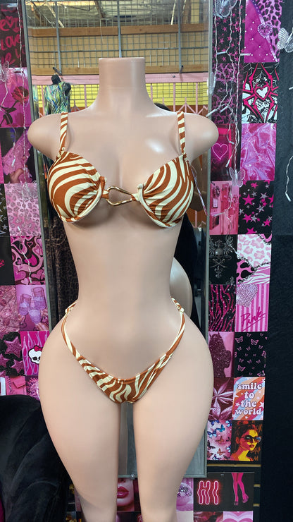 Brown Safari Swimsuit